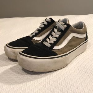 Vans Old Skool Platform Size M6/W7.5